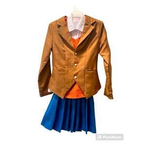 Doki Doki Literature Club Monika Natsuki Sayori Yuri Cosplay Costume Halloween